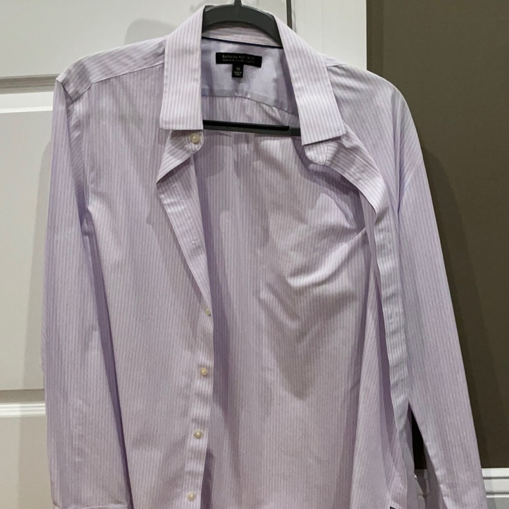 Banana Republic Purple Dress shirt